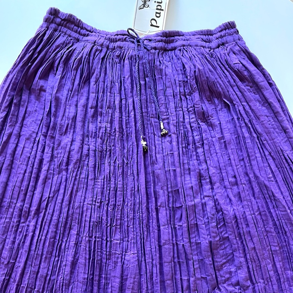 Papillon Purple A-Line Skirt